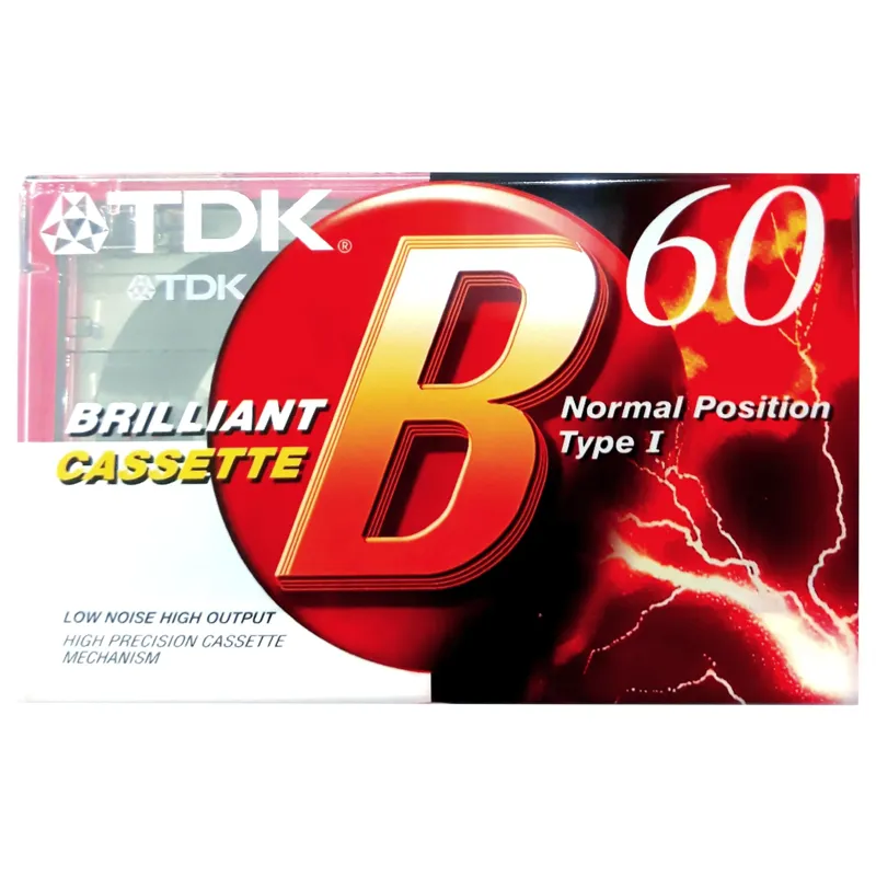 نوار کاست خام TDK 60min سری ممتاز BRILLIANT