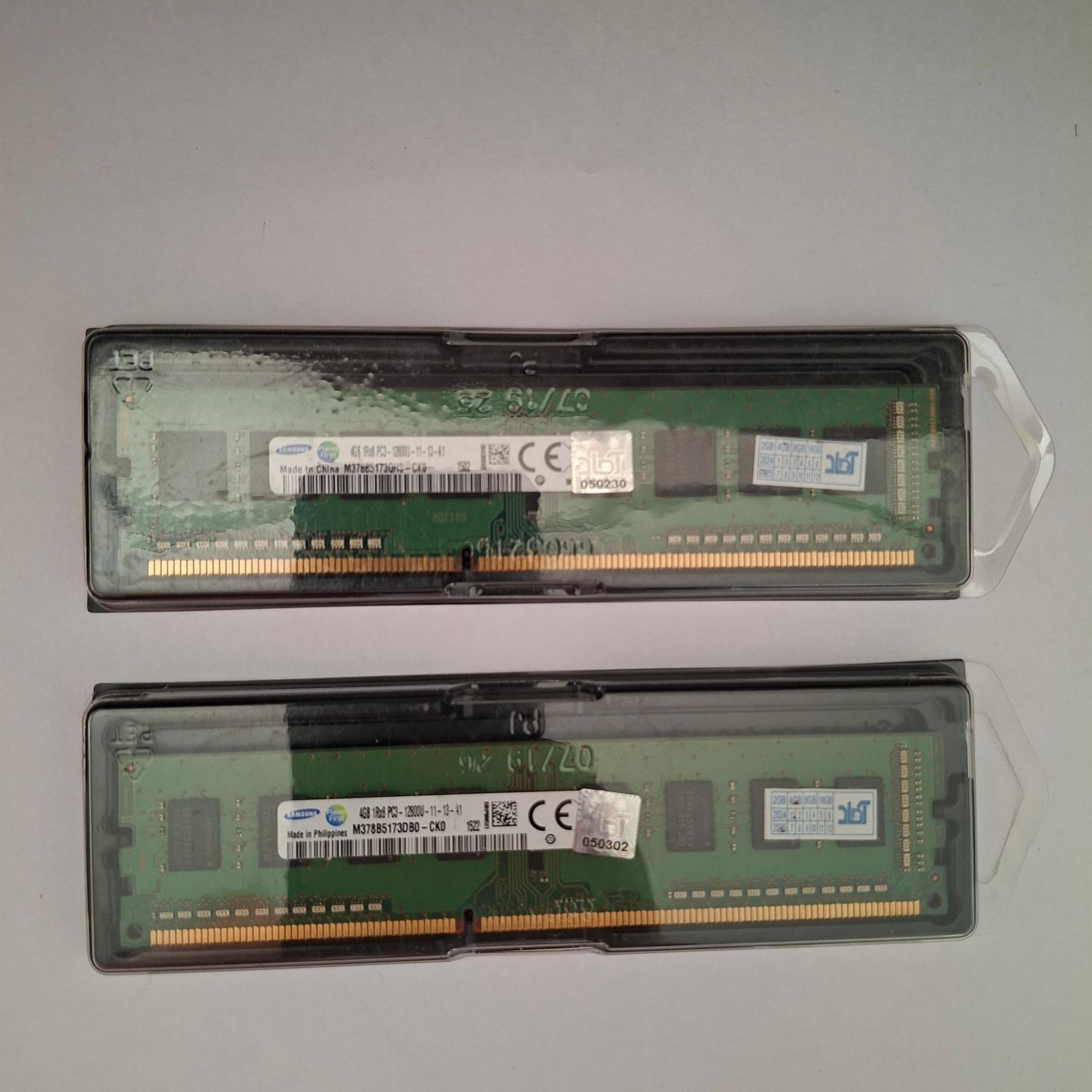 Ram DDR3 Samsung 8GB دو ماژول 4GB