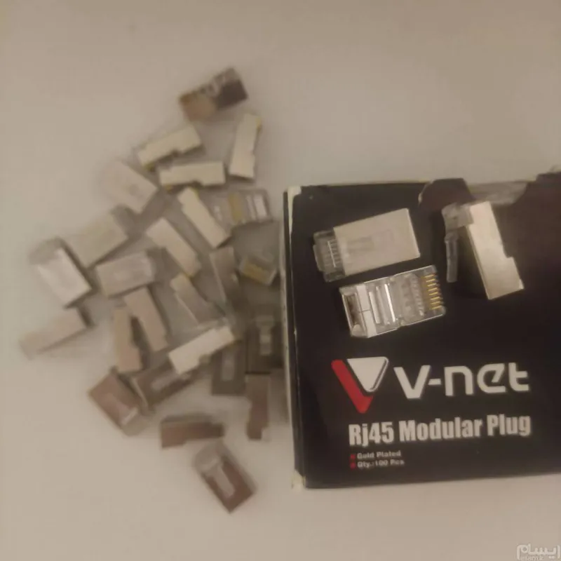 سوکت شبکه Cat6 SFTP V-NET