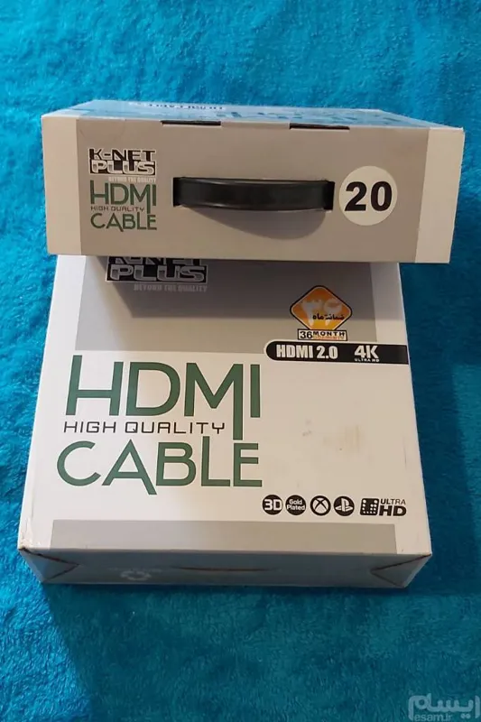 cable hdmi K-NET PLUS V2.0 ، کابل HDMI 20 متری