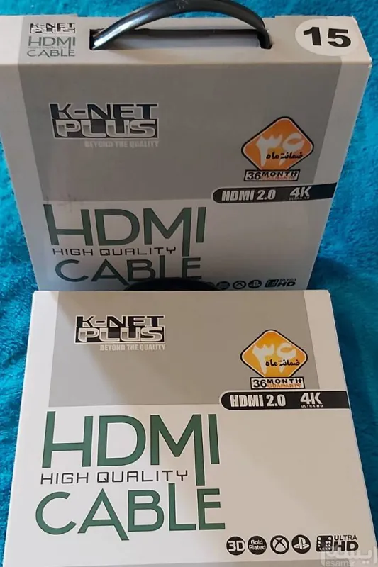 کابل HDMI برند  K-NET PLUS ورژن 2.0 - 15 متر
