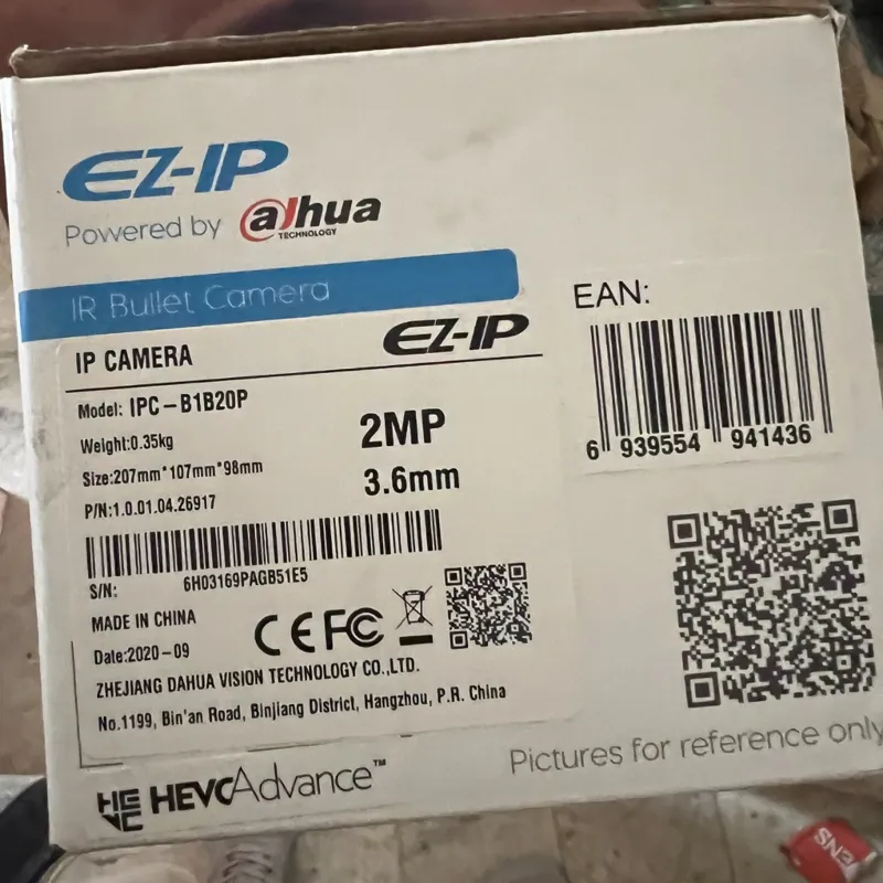 دوربین مداربسته تحت شبکه 2MP داهوا EZ-IPC-B1B20P