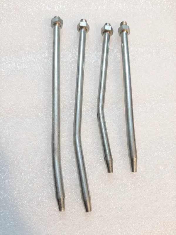 لوله روغن دان فلزی ( 4 عددی )