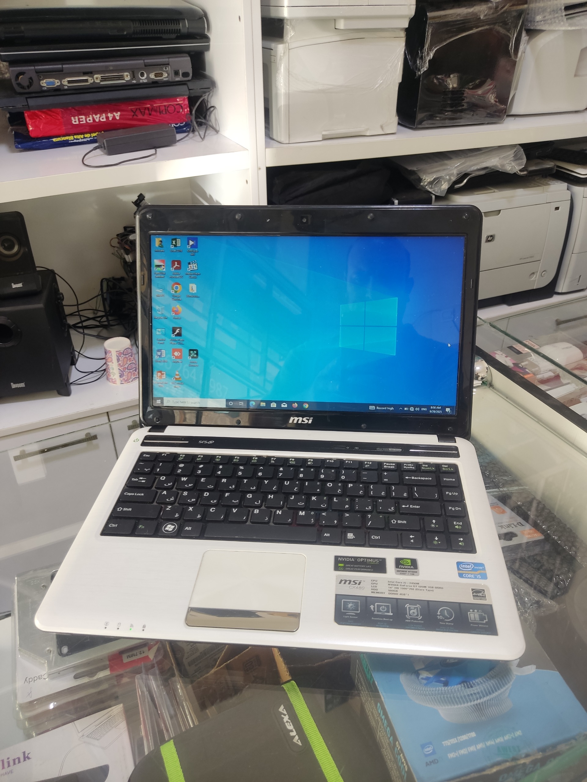 لپ تاپ msi مدل cx480