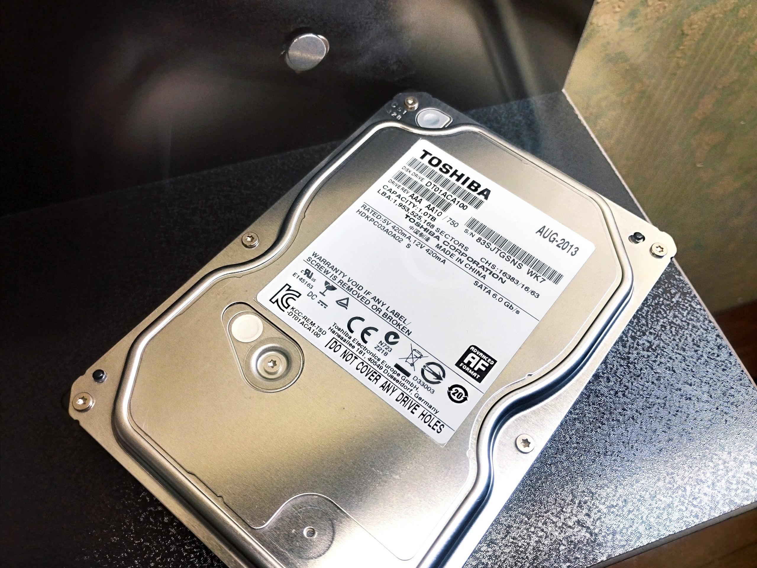 هارد 1 ترابایت توشیبا