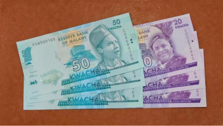 دوتریپل جذاب اسکناس 20 و 50 کواچا مالاوی