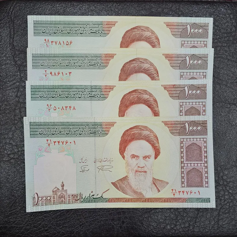 ست تک اسکناس 100 تومان مخرج 1 الی 8 جمهوری