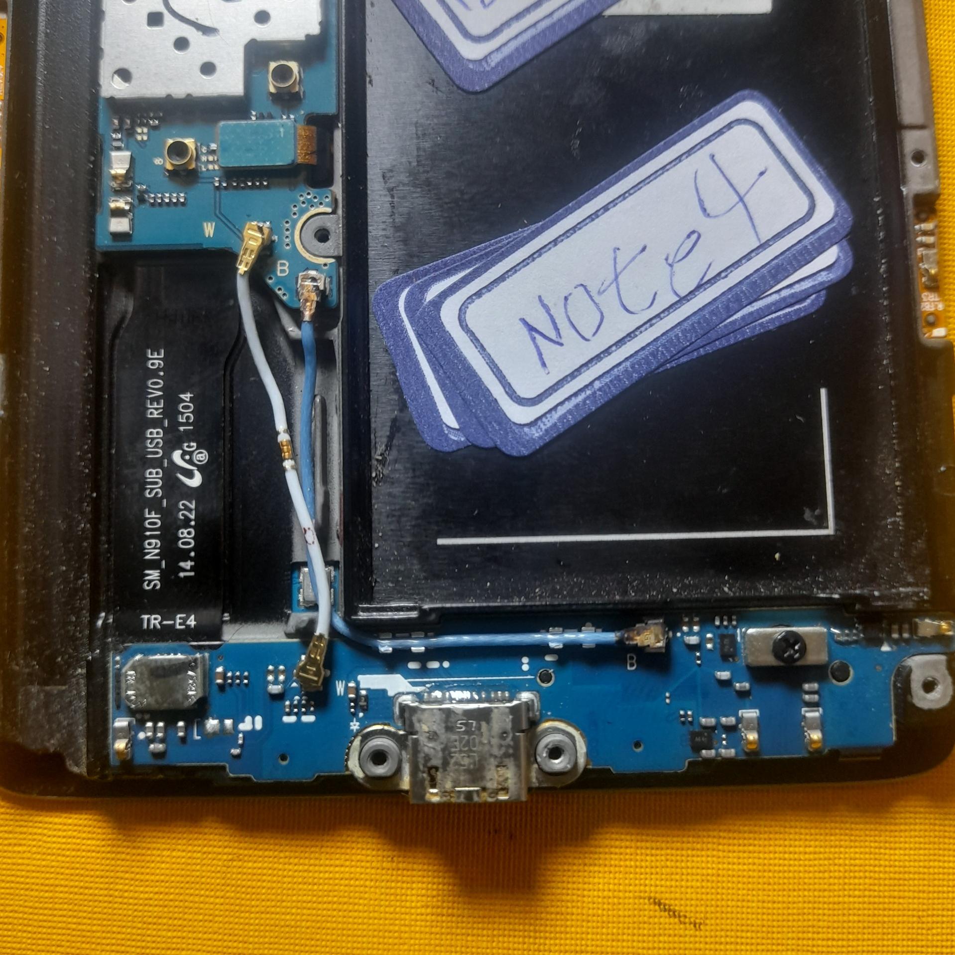 برد شارژ سامسونگ  Samsung  note4