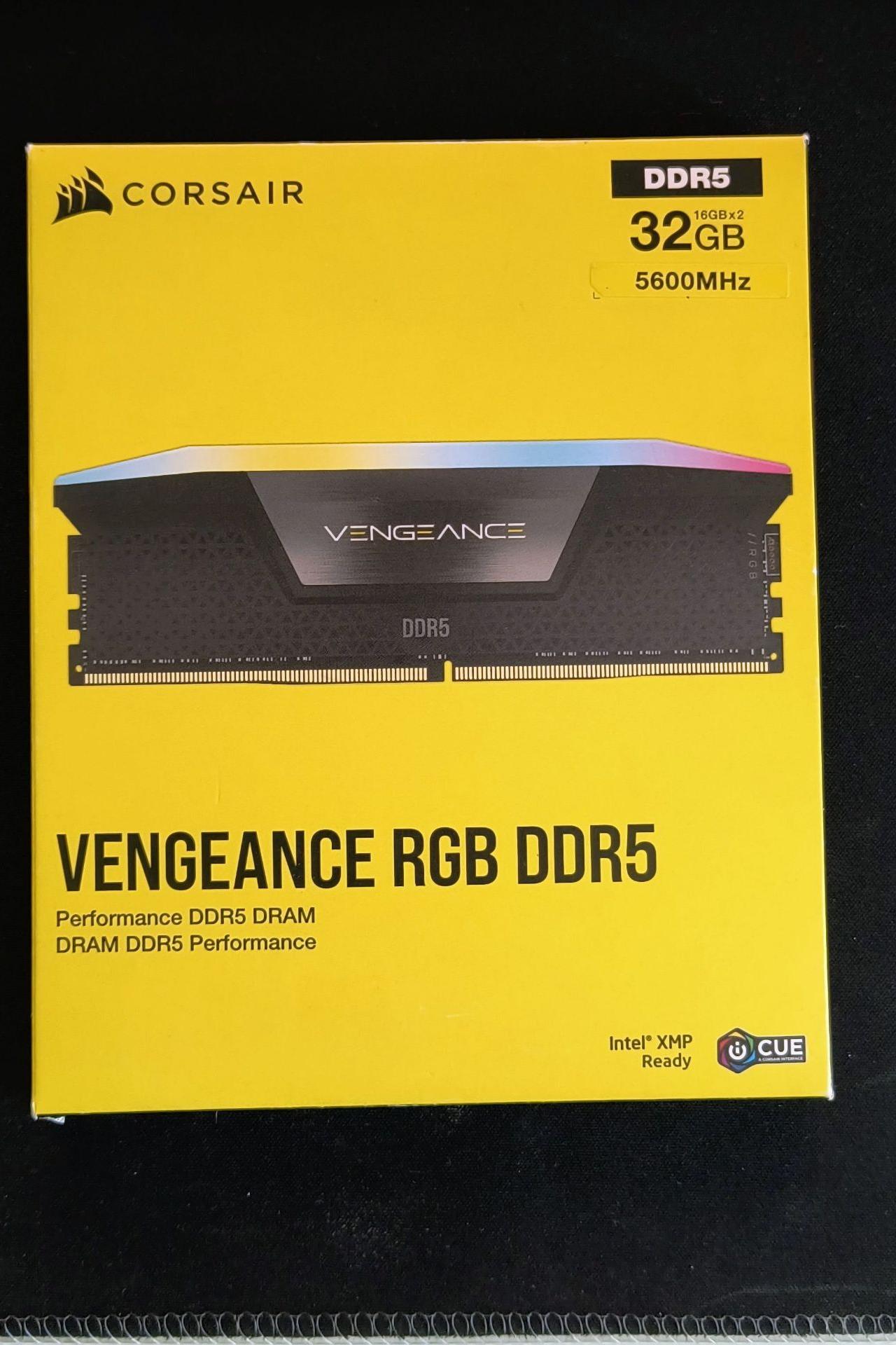 32 گیگ رم Vengeance Pro RGB DDR5 5600Mhz CL36