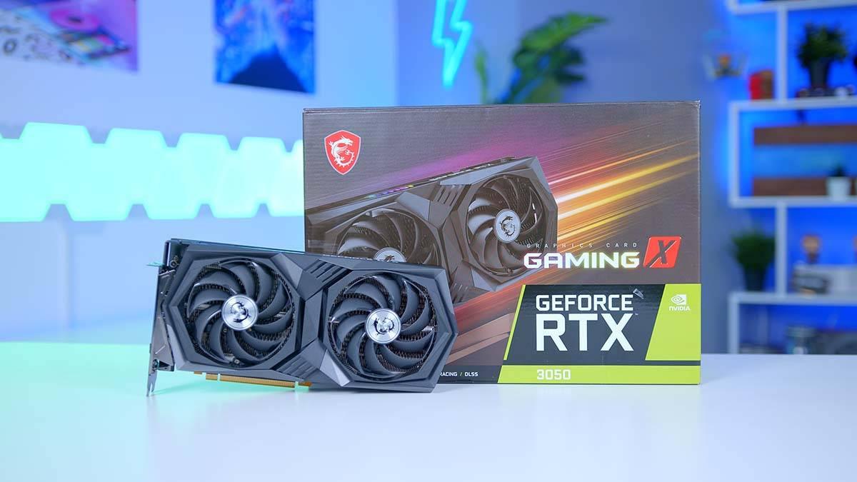 کارت گرافیک Msi RTX 3050 Gaming X گارانتی دار