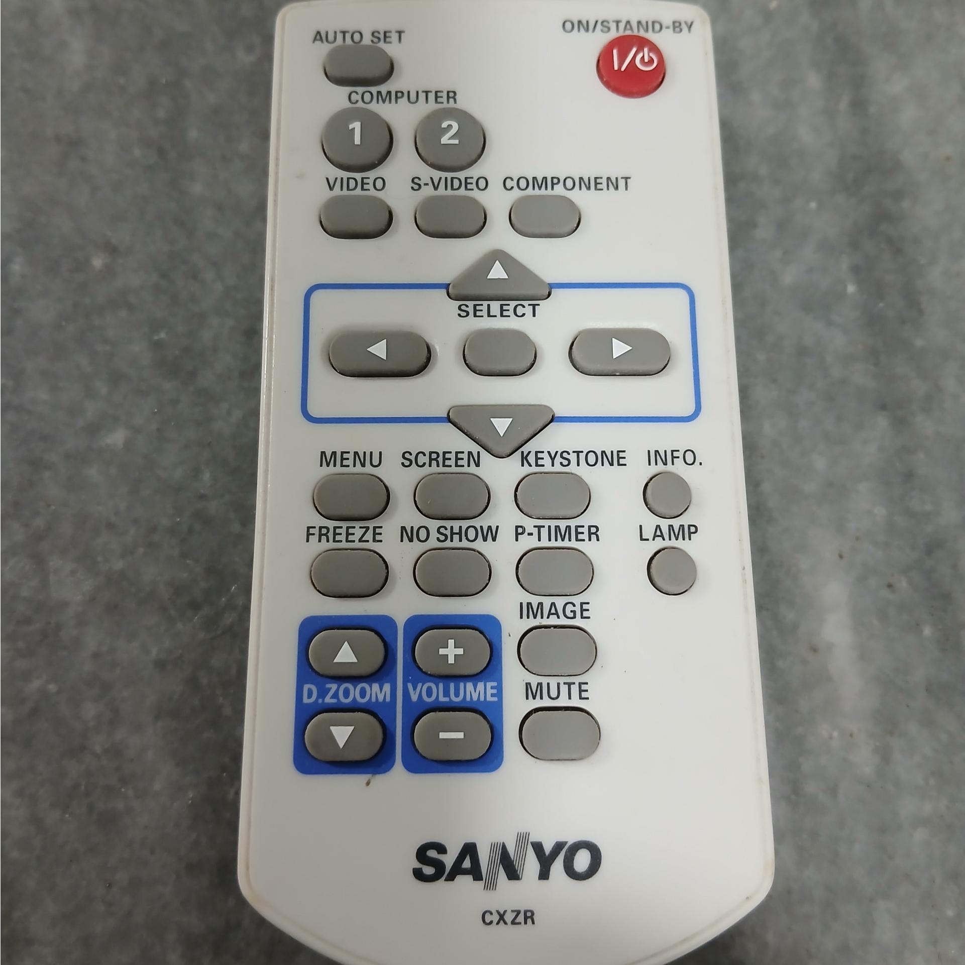 ریموت کنترل ویدئو پرژکتور SANYO