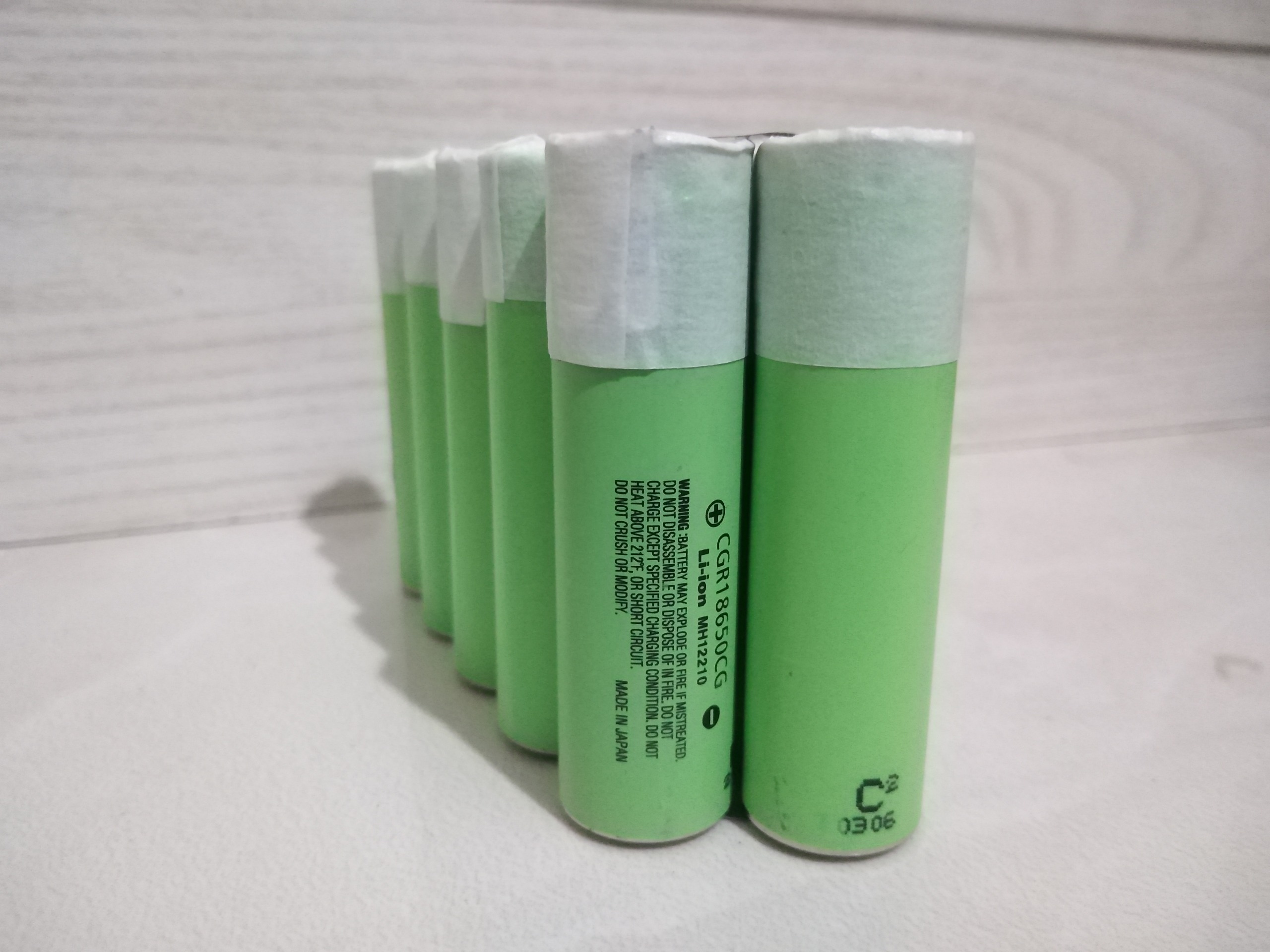 باتری لیتیوم ( li_ion) پاناسونیک 18650