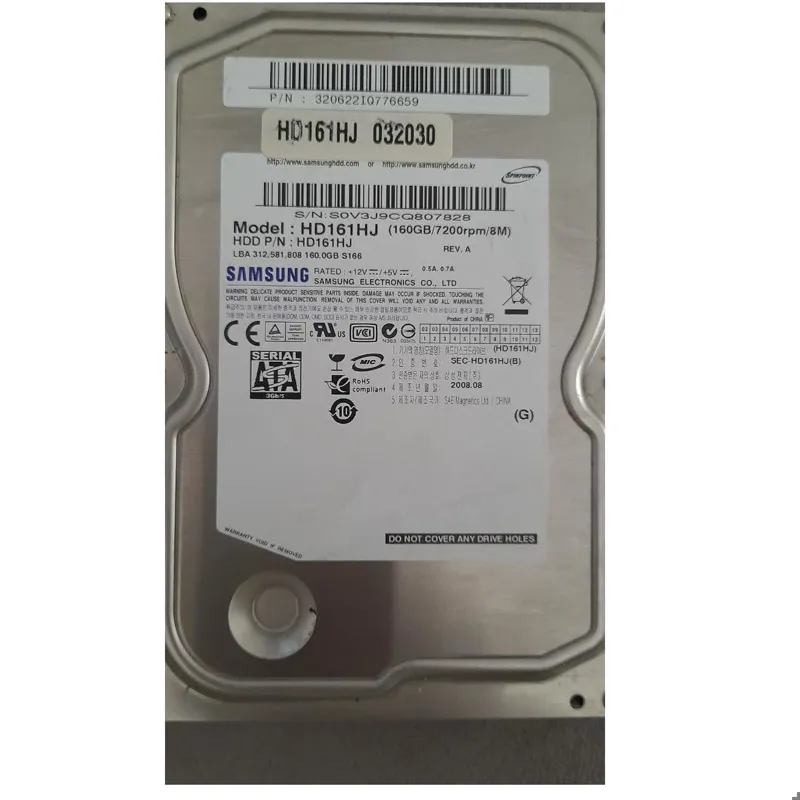 هارد 160 samsung سلامت 100 درصد کم کار