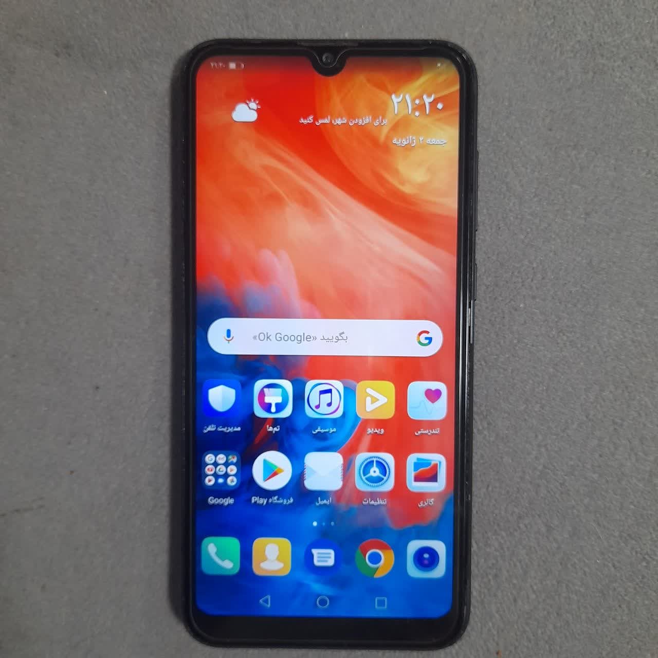 موبایل y7 2019 سالم و آماده کار