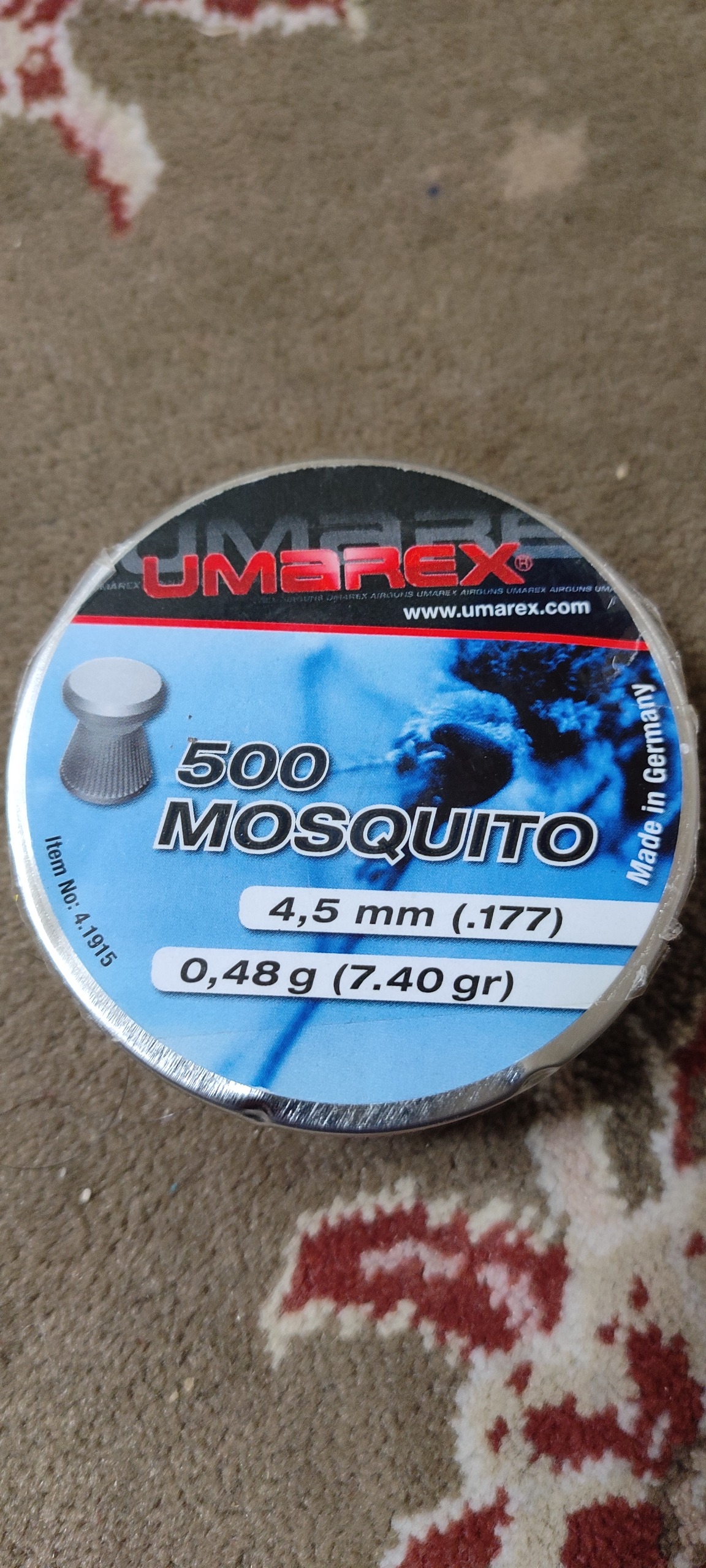 ساچمه تفنگ بادی UMAREX کالیبر 4/5 ساخت آلمان