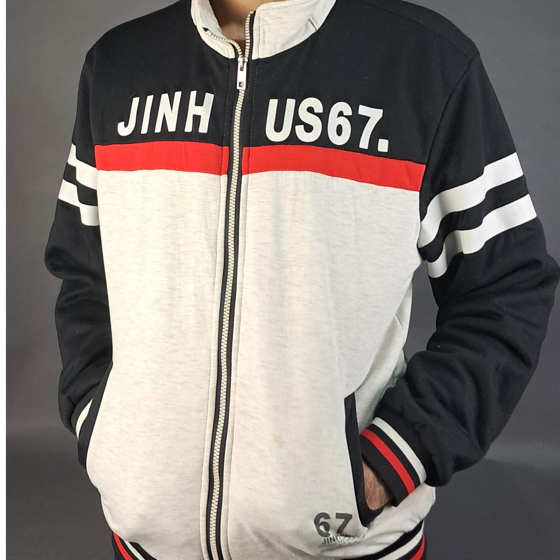 کاپشن گرمکن ورزشی خارجی برند  jinhusho