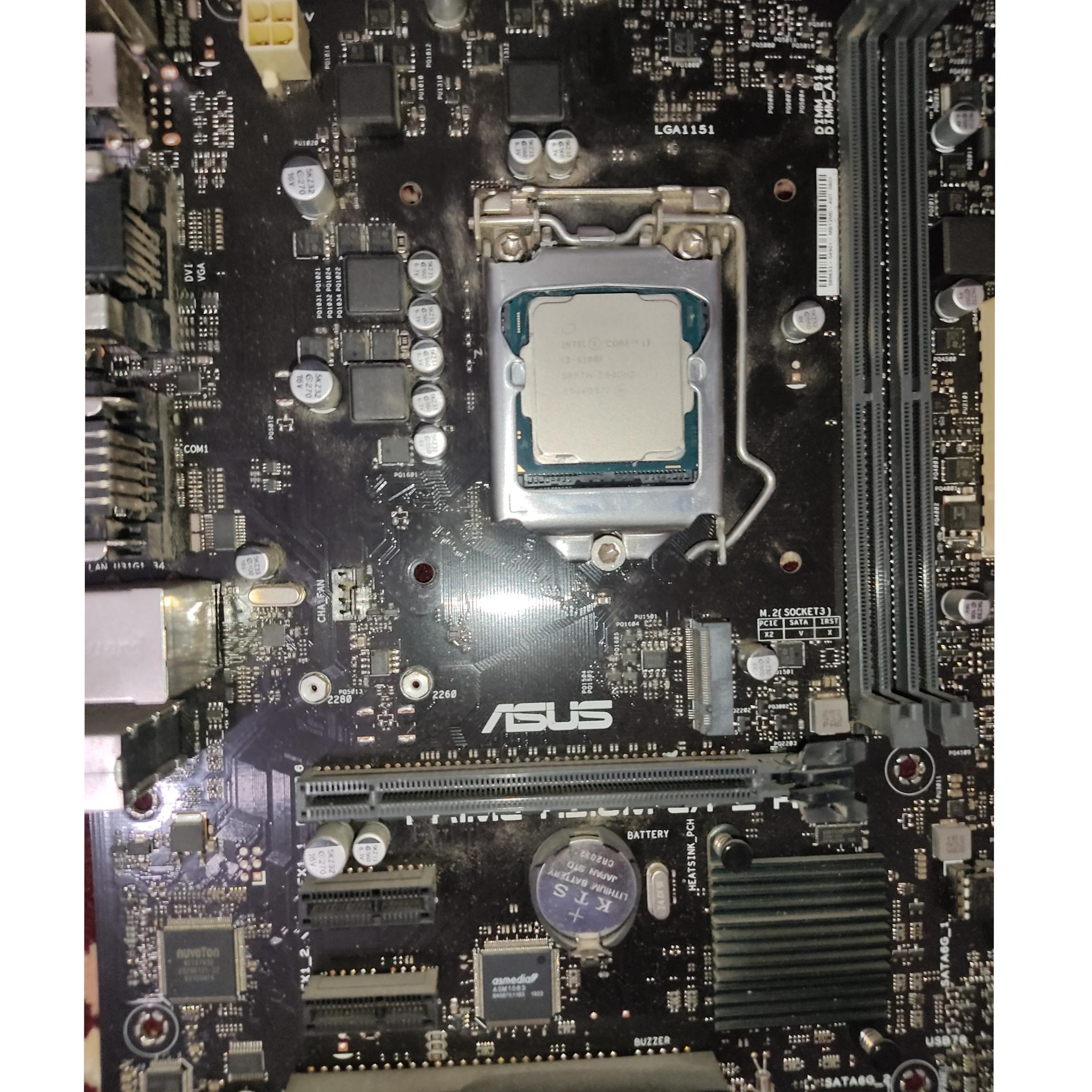 باندل نسل نهم Asus h310/i3 9100f