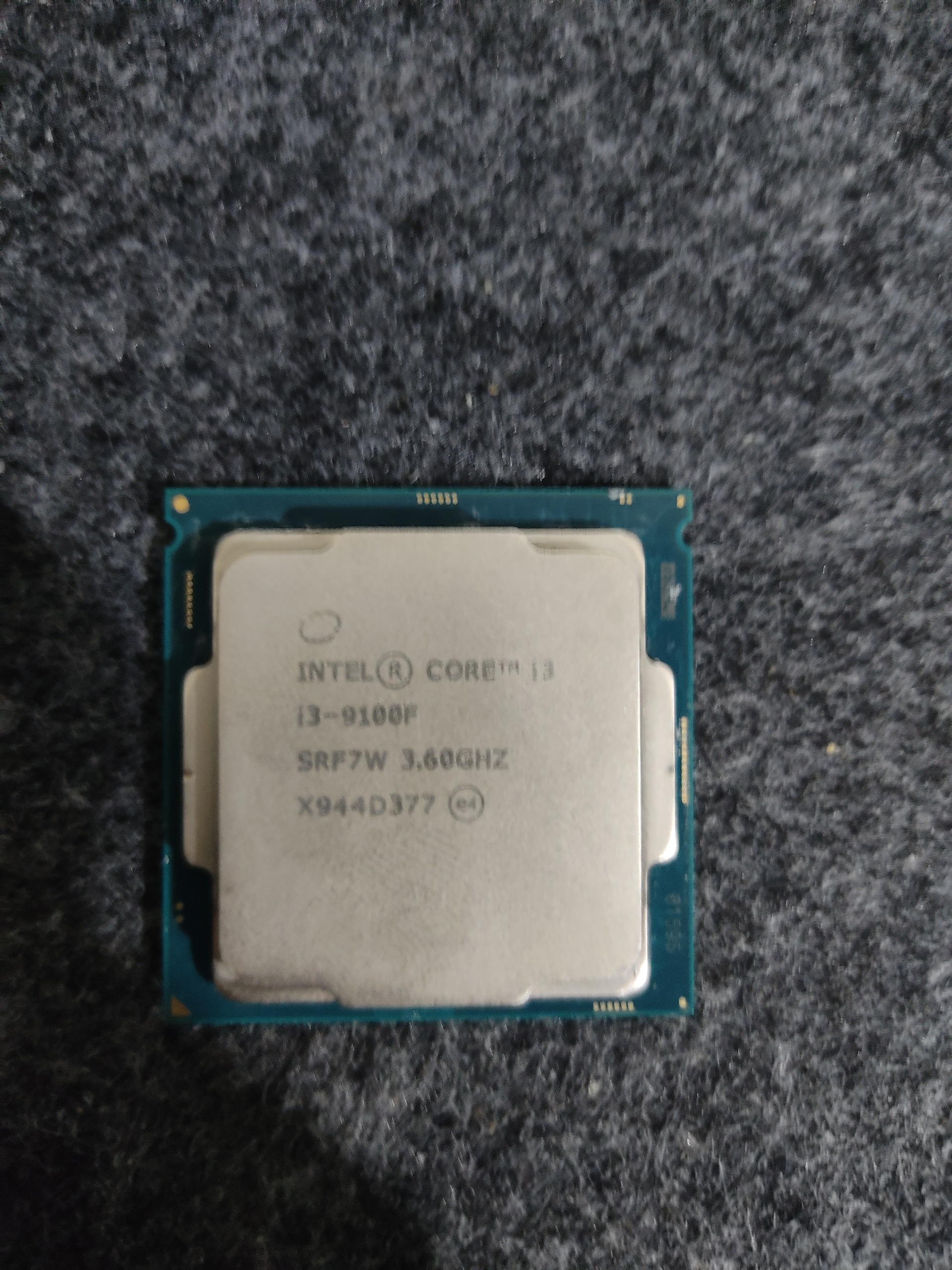 Intel core i3 9100F Box