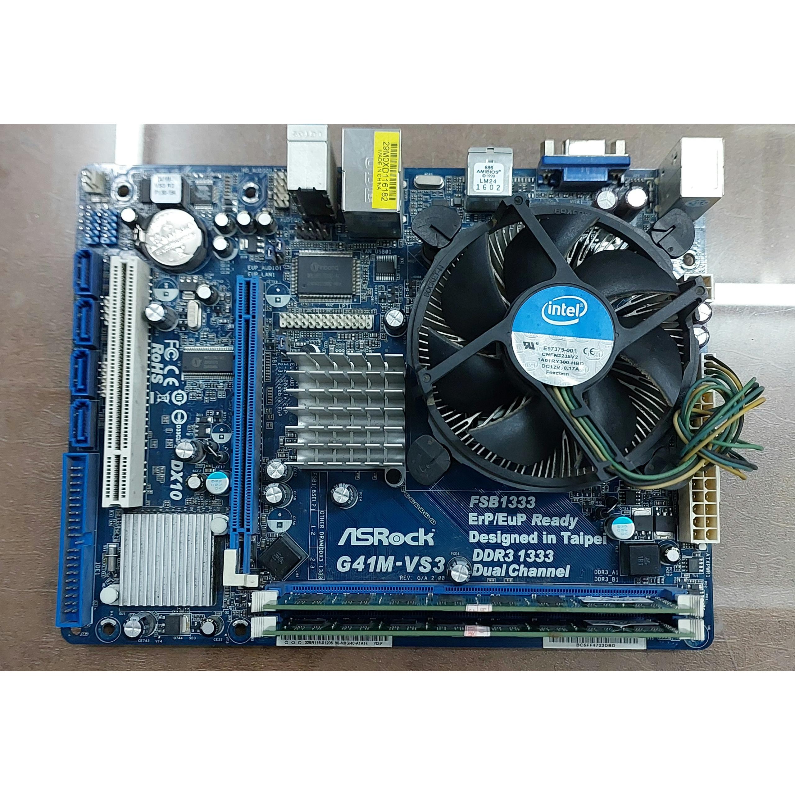 باندل ASRock G41M/631/8G