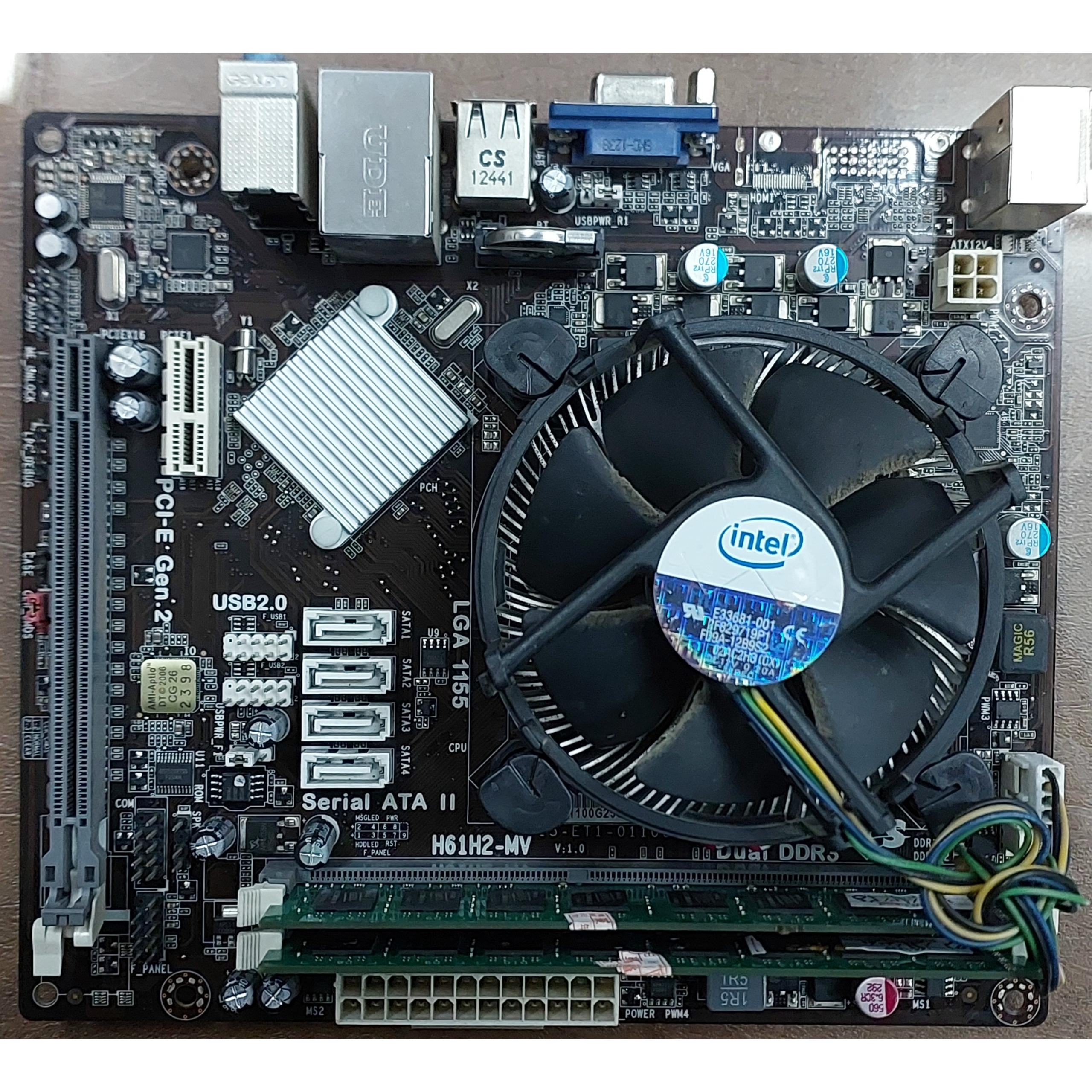 باندل LGA1155 H61H2-MV/G630/8G