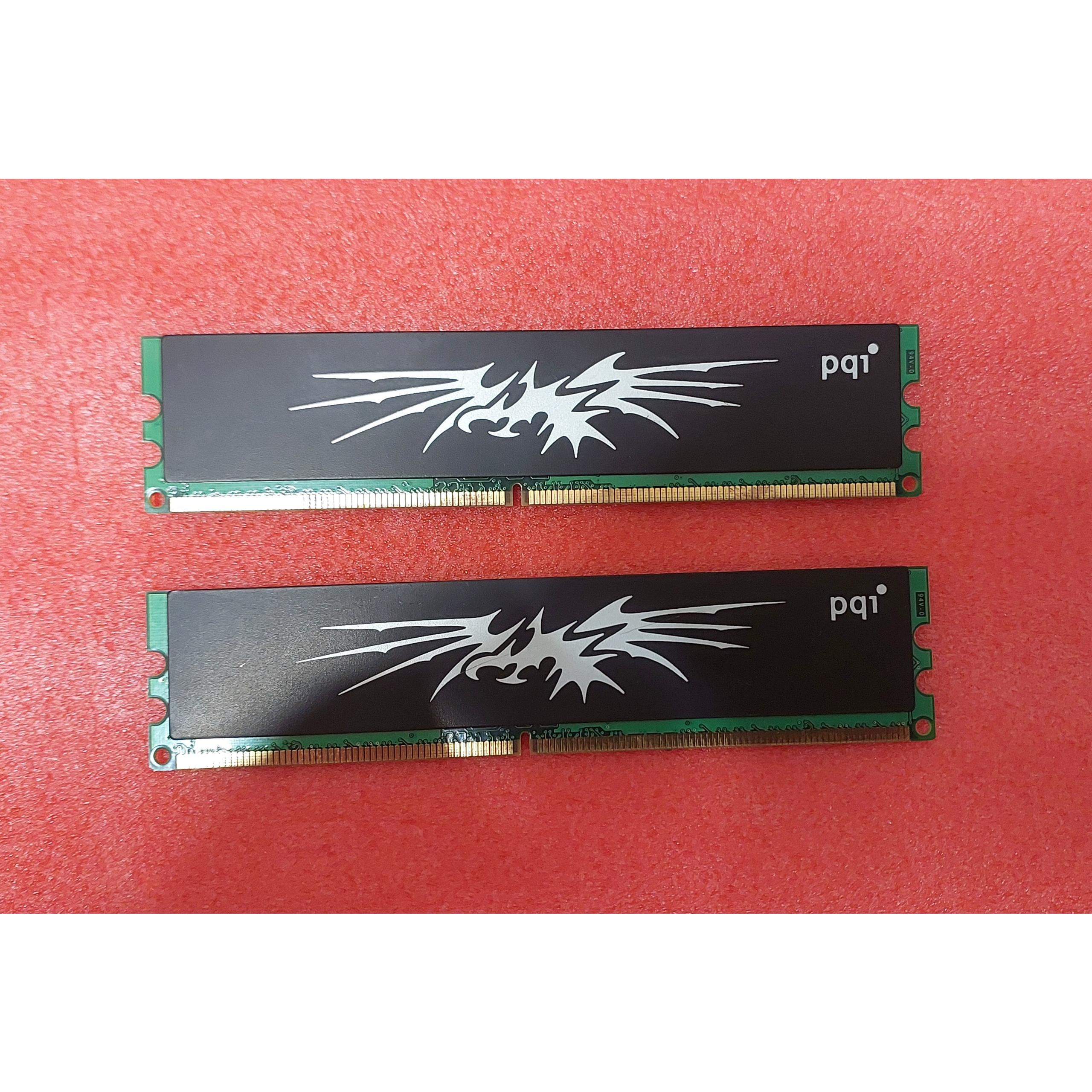 پک رم 2 گیگ PQI 2GB ( 1GB x2 )DDR2 800Mhz