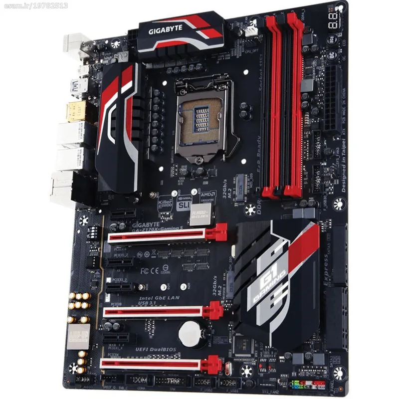 مادربورد ماینینگ 9 اسلات GigaByte-Z170X-GAMING 5