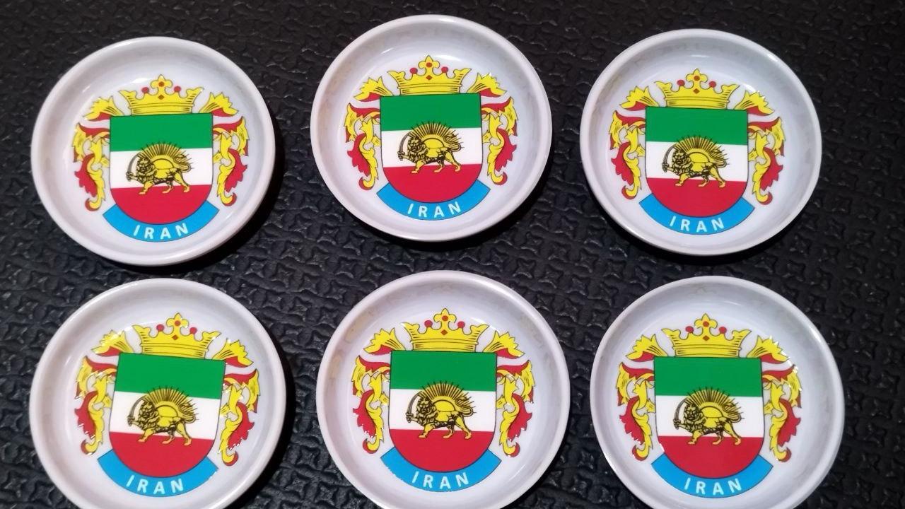 سری 6 تایی نعلبکی شیروخورشید