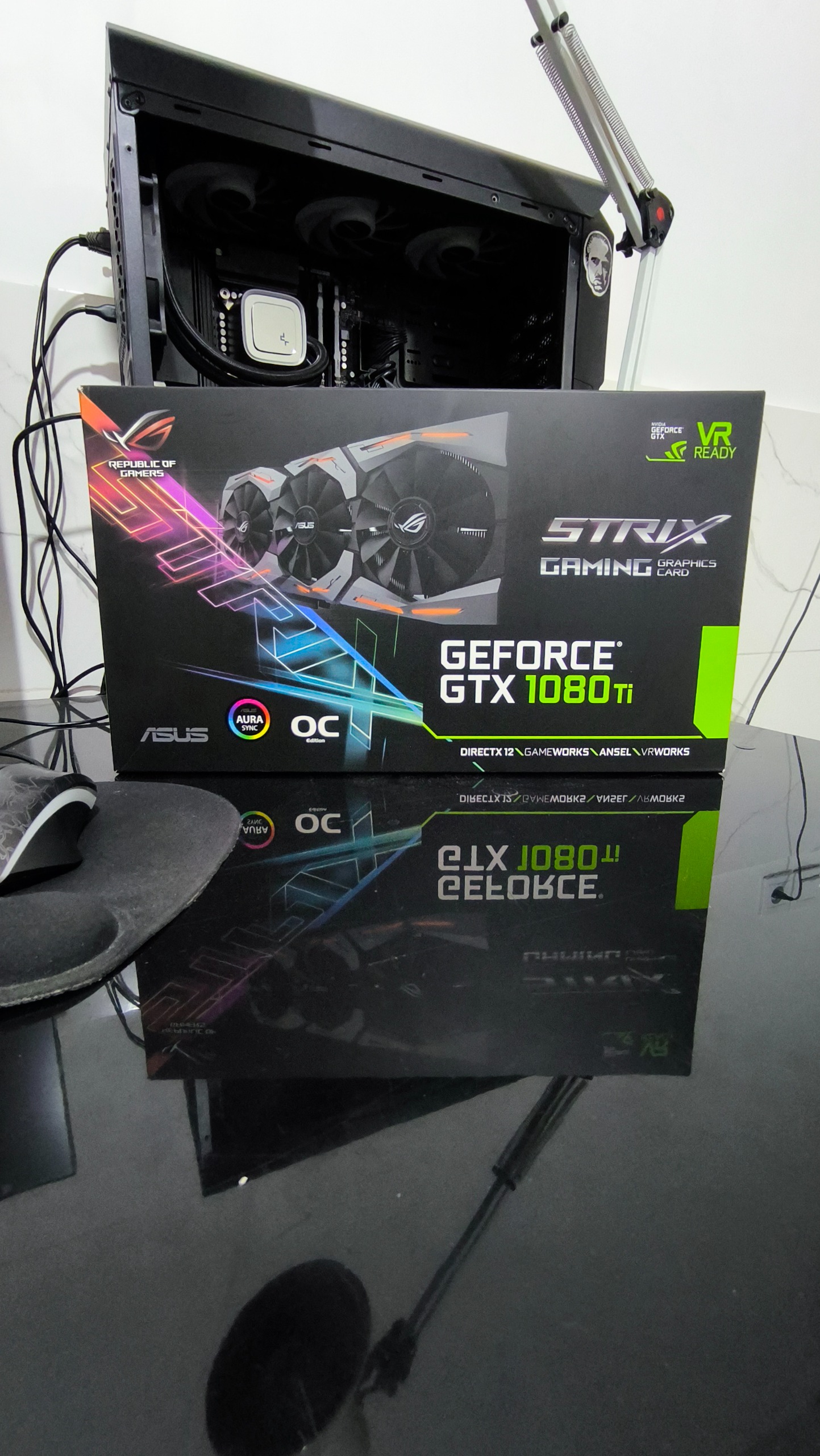 Gtx 1080ti rog strix gaming کارت گرافیک