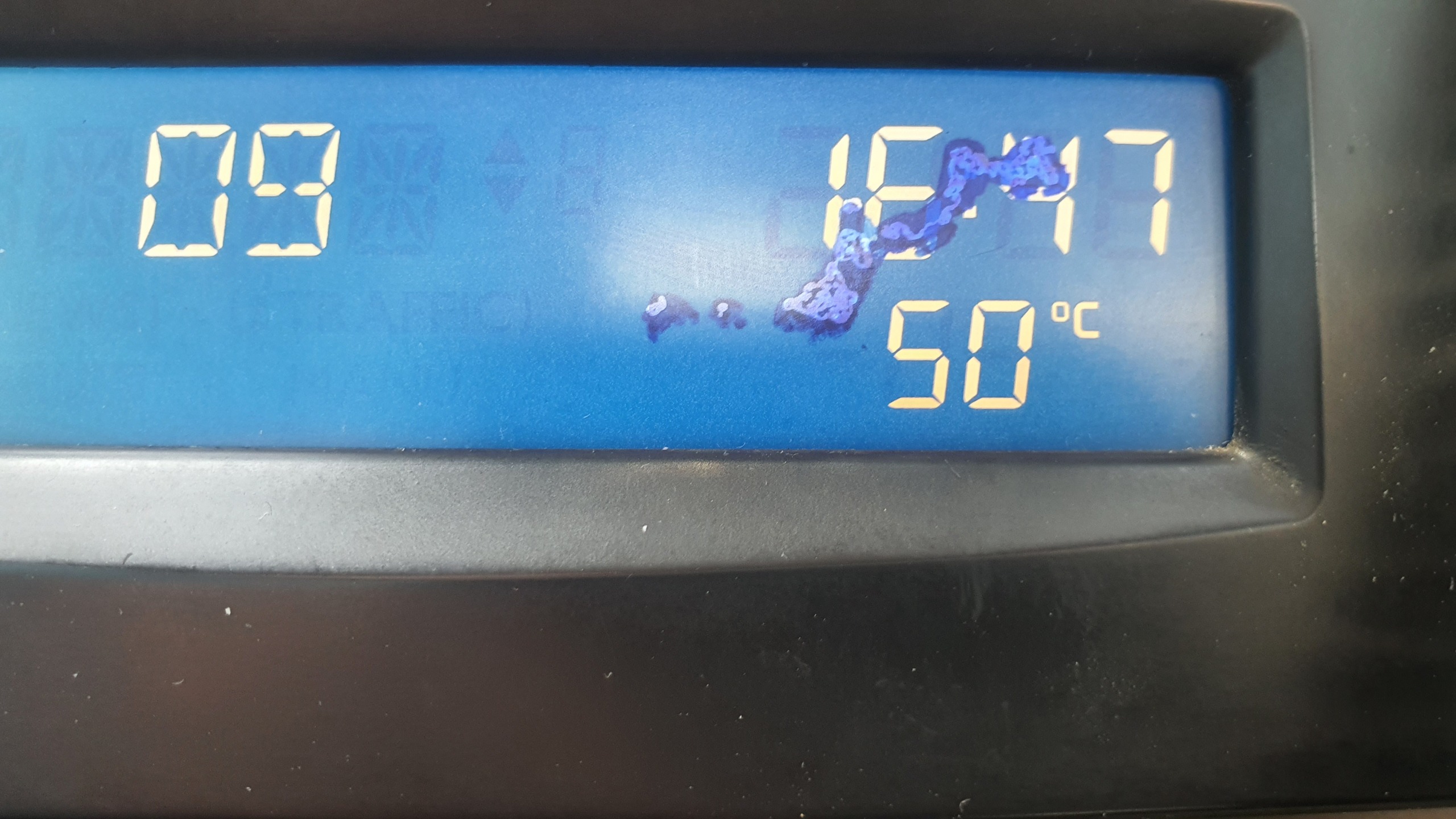 ساعت داشبورد مگان