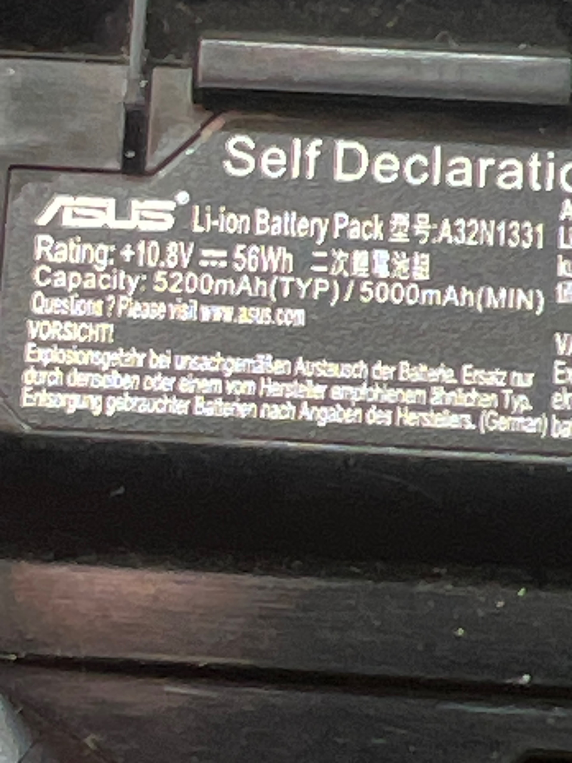 باتری ایسوس a32n 1331