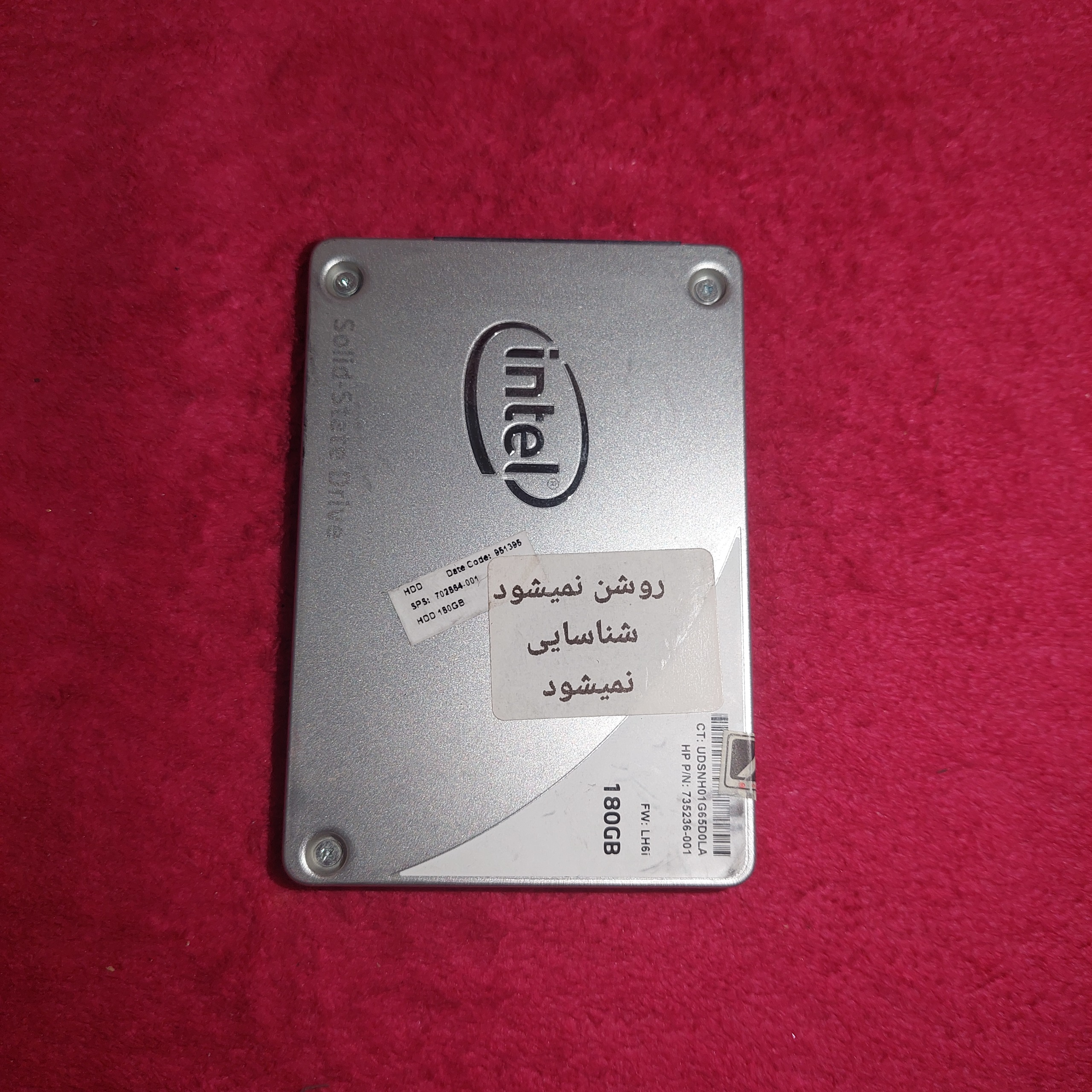 هارد 180 گیگ ssd