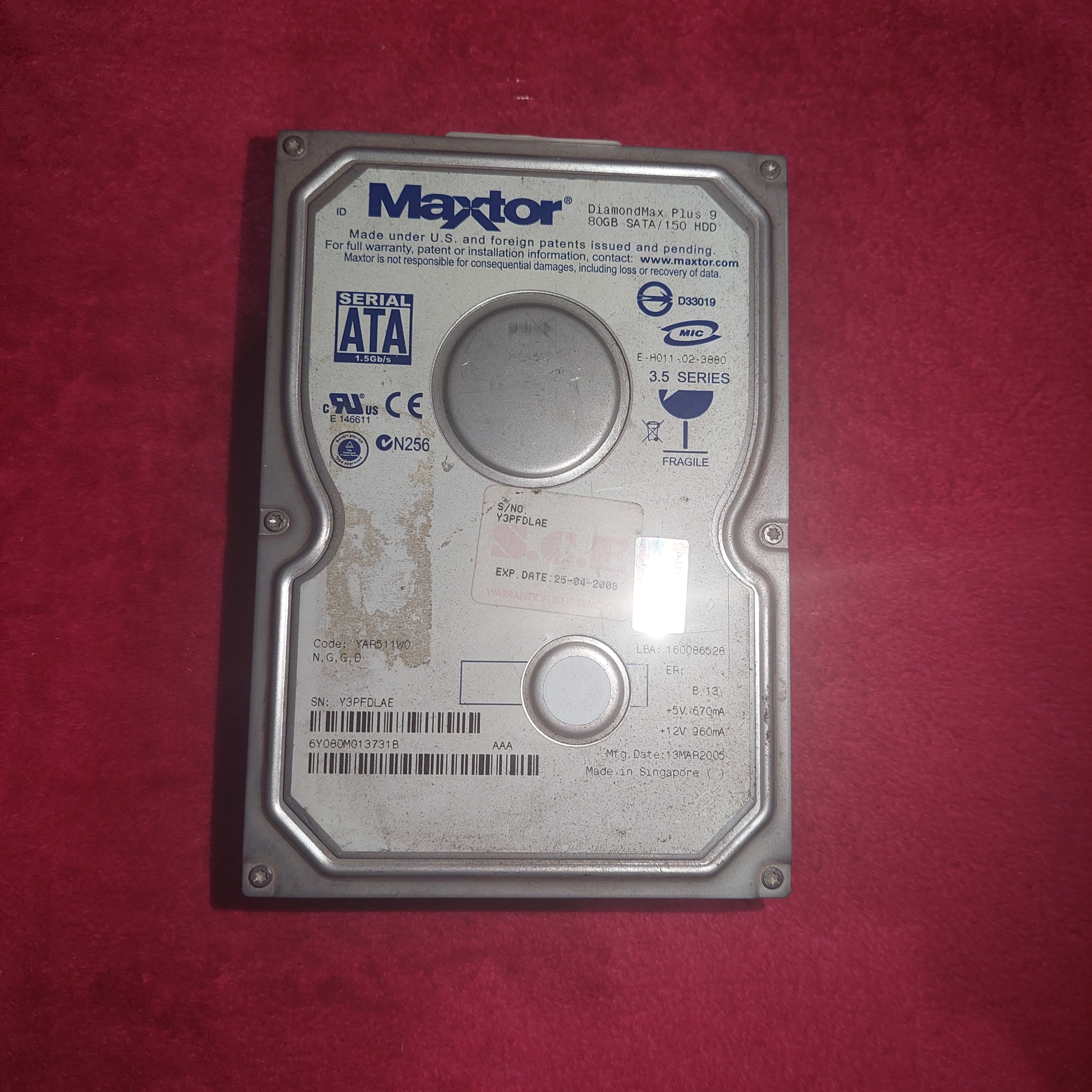 هارد 80 مکستور