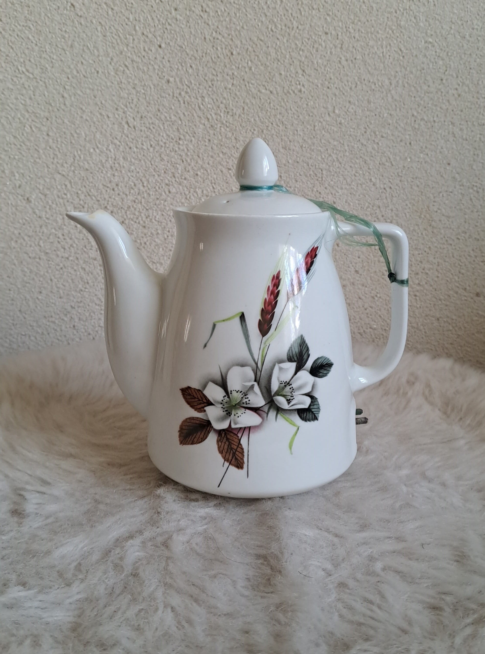 قوری برقی آلمانی گل سرخی قدمت پهلوی