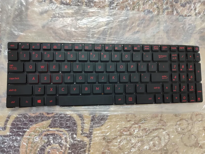 کیبرد لپ تاپ asus  مدلgl552 اورجینال