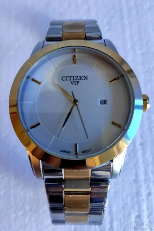 ساعت مچی عقربه ای CITIZEN مردانه VIP (موتور ژاپنی)