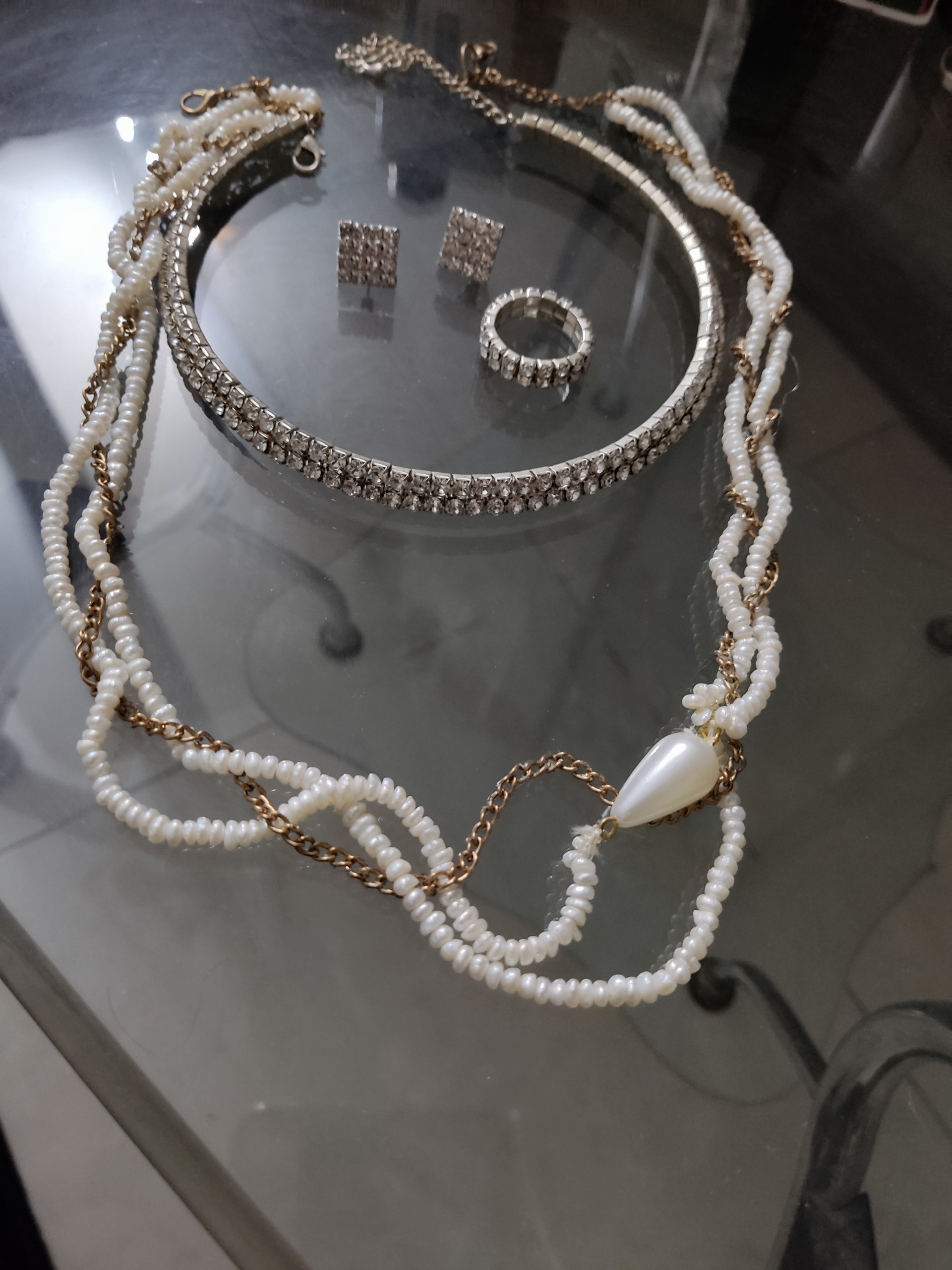 پک گردنبند مروارید اصل