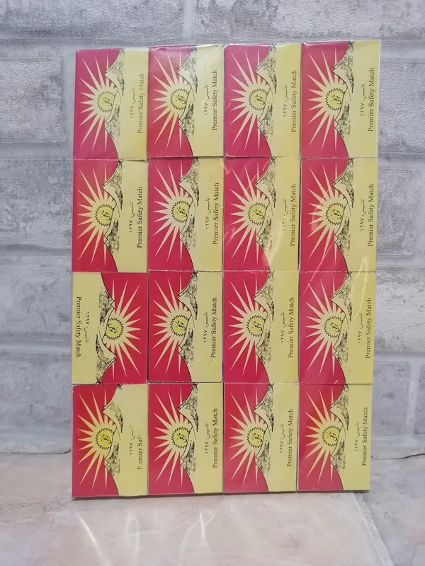 کبریت 16 عددی توکلی طرح طلوع خورشید