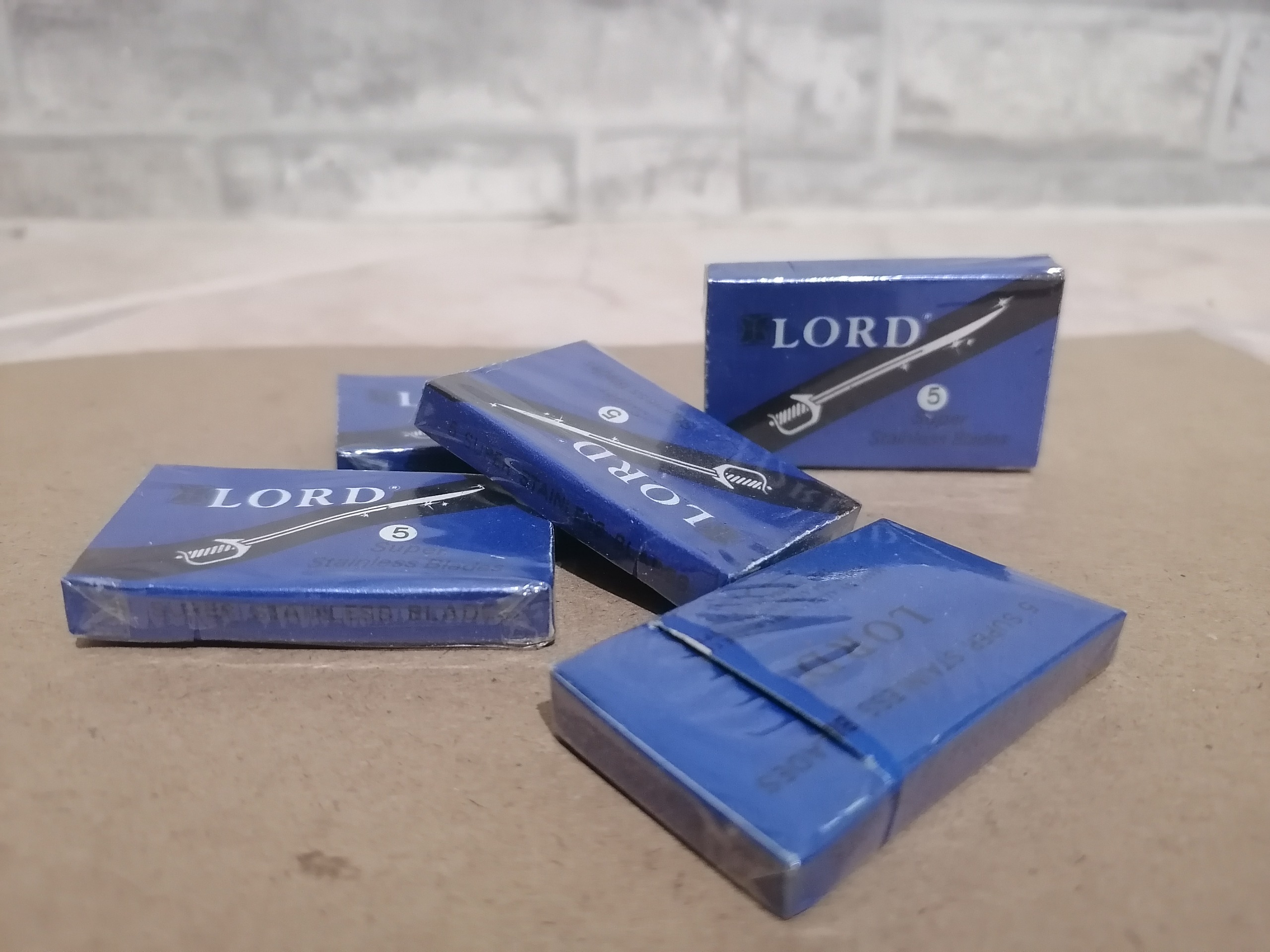 بسته تیغ قدیمی 5 عددی لرد ساخت مصر