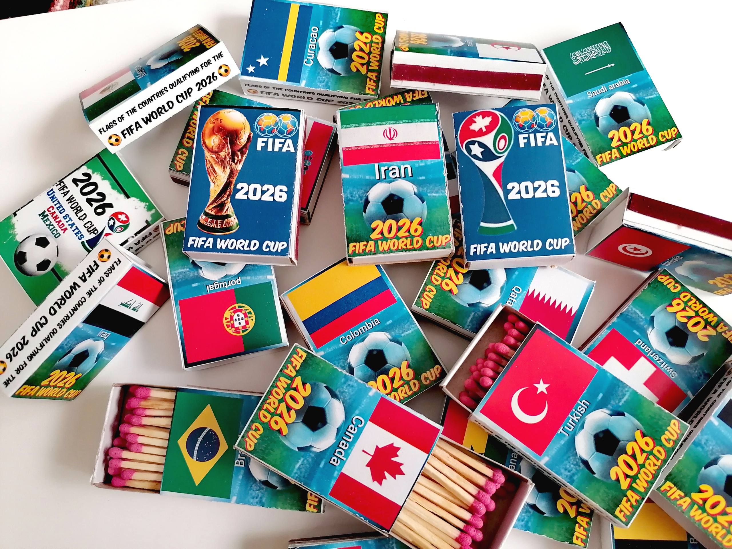 کبریت پک 50 عددی جام جهانی 2026