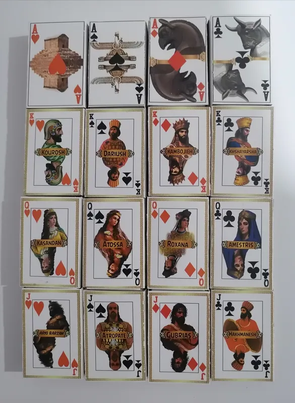 کبریت پک 16 عددی طرح هخامنشی