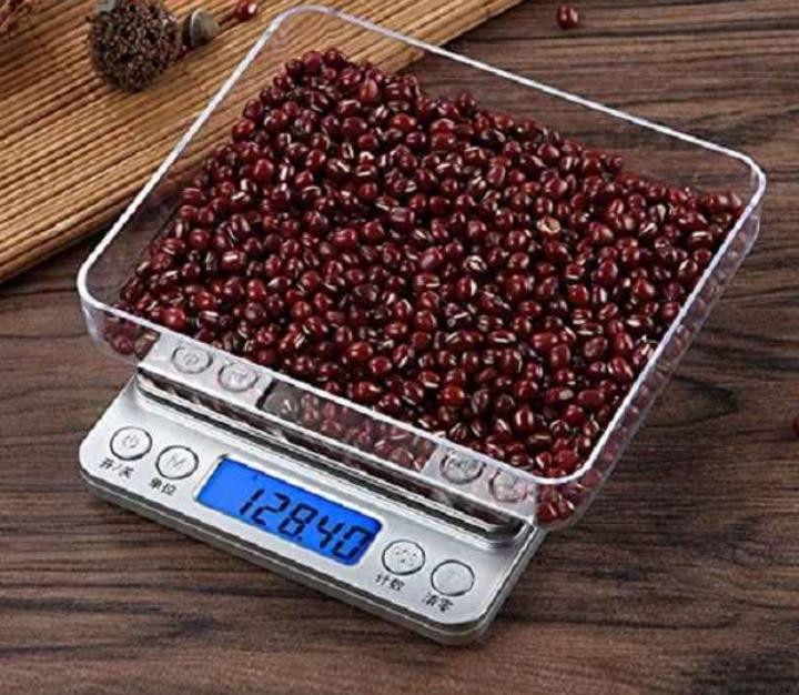 ترازو دیجیتال رومیزی یونی ویت 500 گرمی دقت صدم گرم