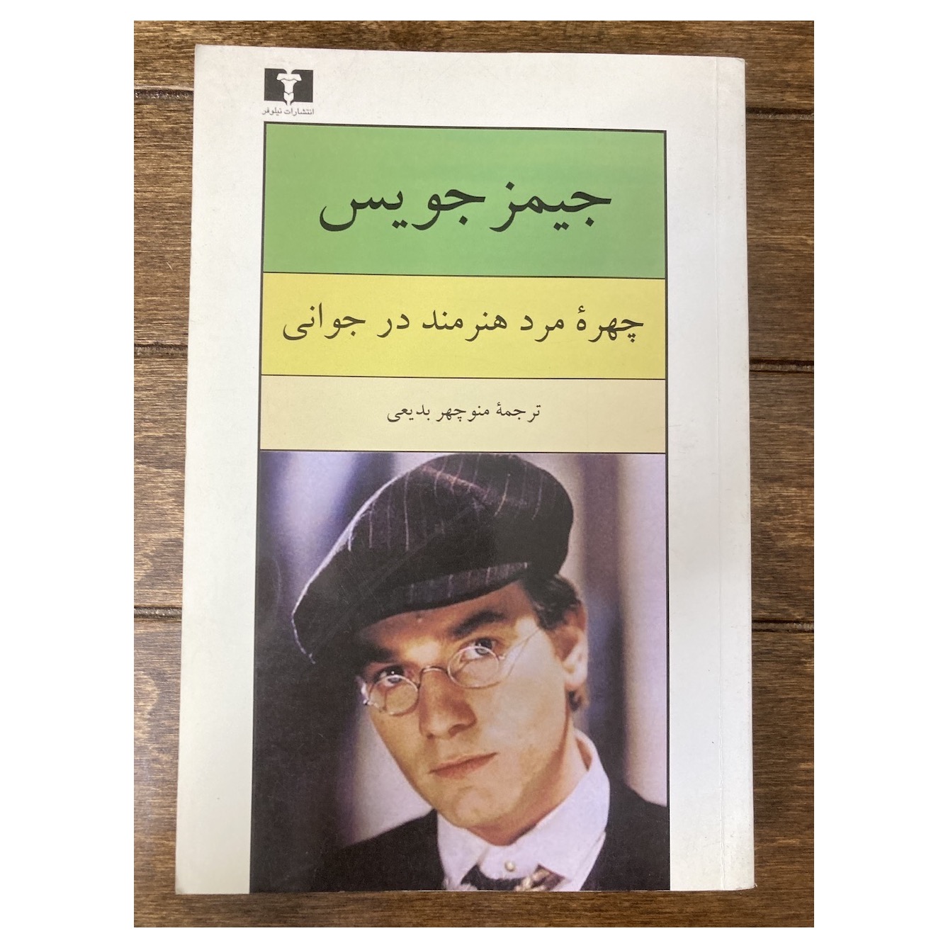 چهره مرد هنرمند در جوانی جیمز جویس نشر نیلوفر