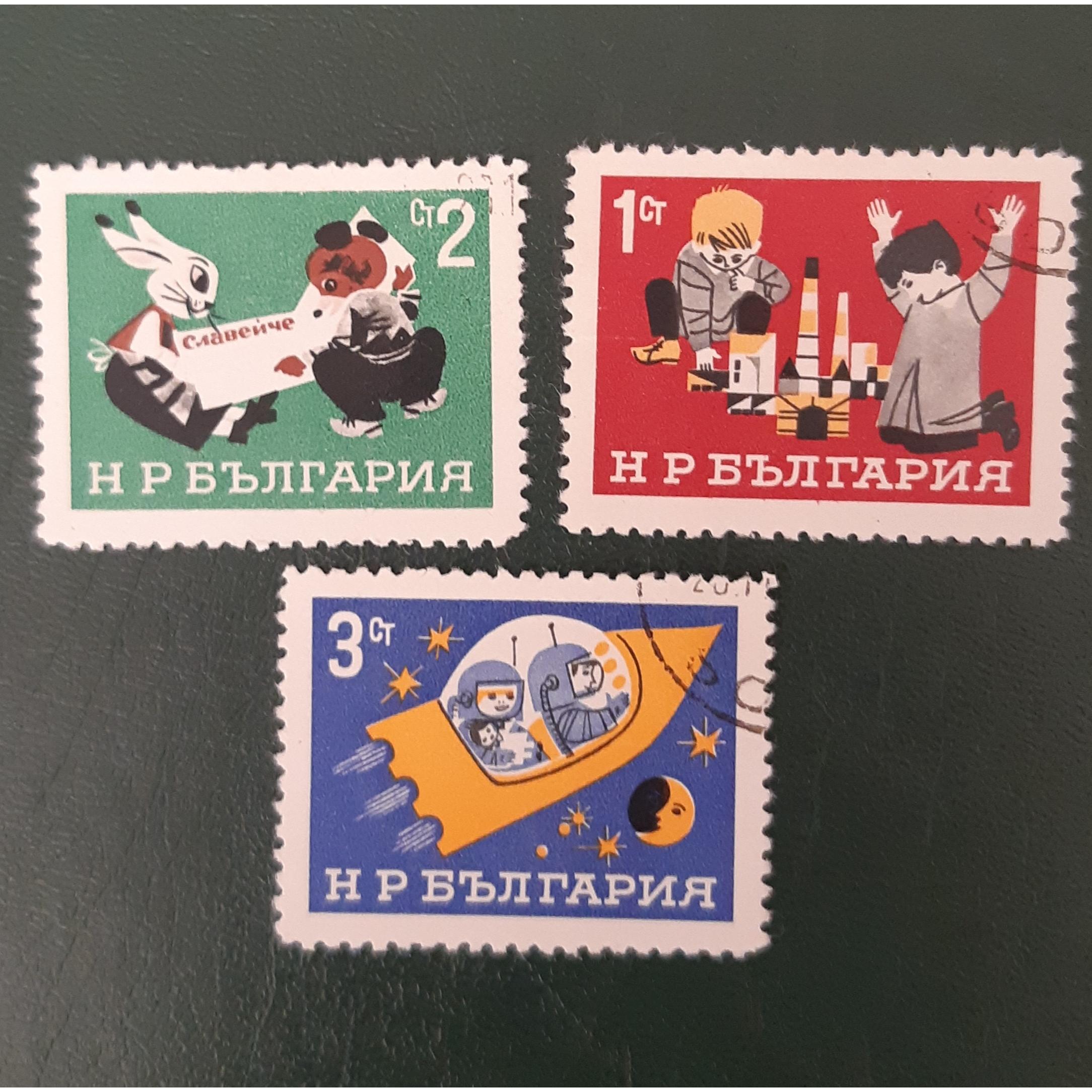 سری تمبر کلاسیک و کارتونی بلغارستان