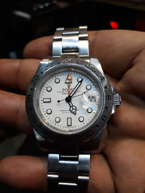 ساعت اتوماتیک رولکس ROLEX صفحه سفید