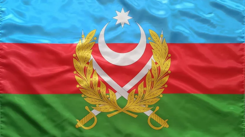 پرچم نیروی زمینی آذربایجان | معیوب