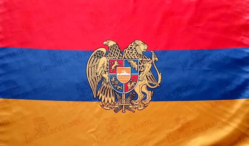 پرچم ارمنستان | همراه نشان ملی