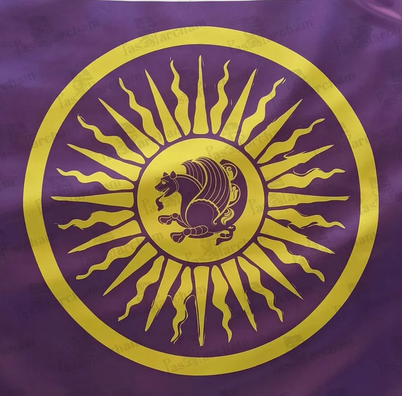 درفش سیمرغ | پرچم ایران اشکانی