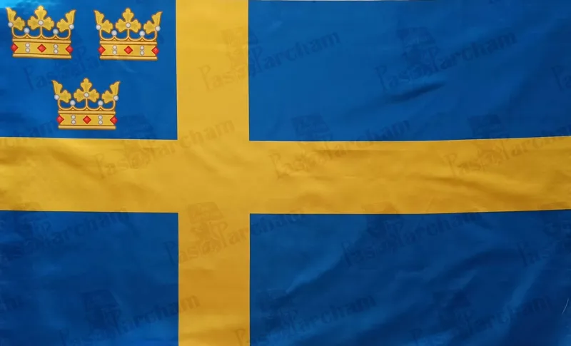 پرچم سوئد | همراه نشان ملی