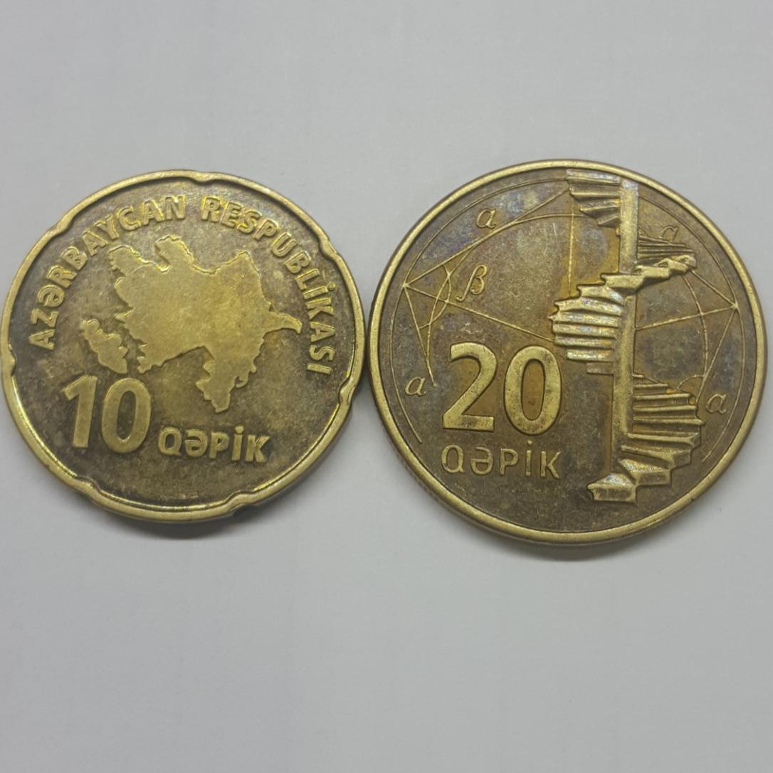 جفت سکه های آذربایجان