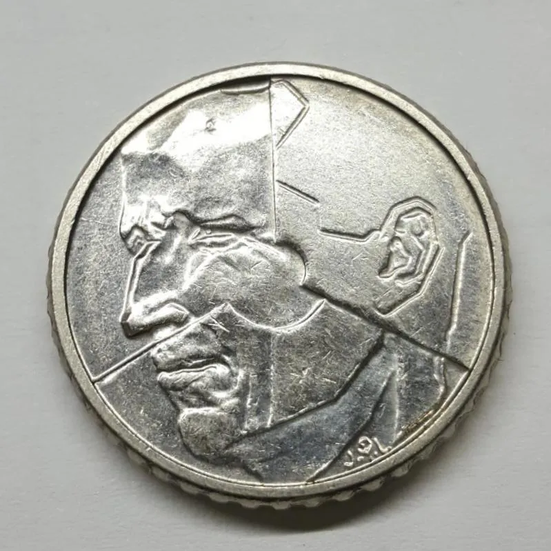 سکه 50 فرانک بلژیک کمیاب